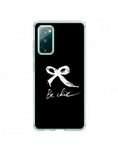 Coque Samsung Galaxy S20 Be Chic Noeud Papillon Blanc -...