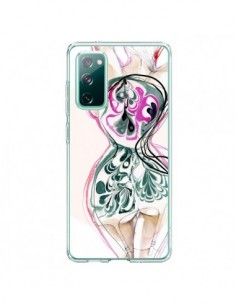 Coque Samsung Galaxy S20 Femme en fleurs - Elisaveta...
