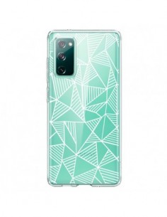 Coque Samsung Galaxy S20 Lignes Grilles Triangles Grid...