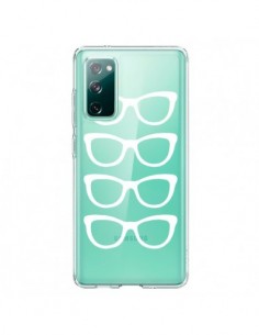 Coque Samsung Galaxy S20 Sunglasses Lunettes Soleil Blanc...