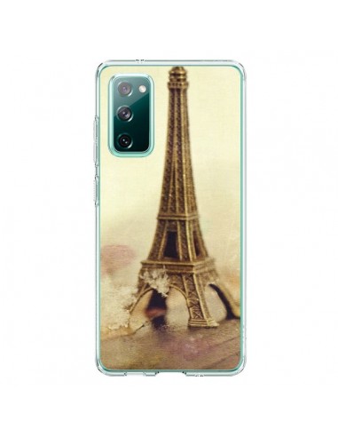 Coque Samsung Galaxy S20 Tour Eiffel Vintage - Irene Sneddon