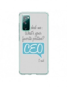 Coque Samsung Galaxy S20 What's your favorite position...