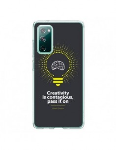Coque Samsung Galaxy S20 Creativity is contagious,...
