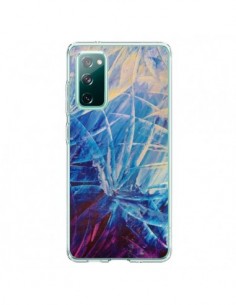 Coque Samsung Galaxy S20 Fleurs Violettes françaises -...