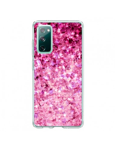 Coque Samsung Galaxy S20 Romance Me Paillettes Roses - Ebi Emporium