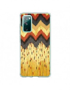 Coque Samsung Galaxy S20 Shine On Gold Azteque - Ebi...