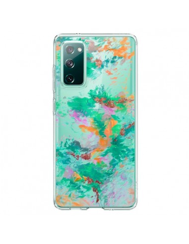 Coque Samsung Galaxy S20 Mermaid Sirene Fleur Flower Transparente - Ebi Emporium