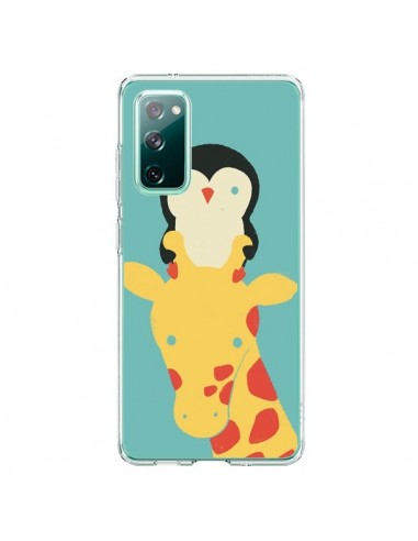 Coque Samsung Galaxy S20 Girafe Pingouin Meilleure Vue Better View - Jay Fleck