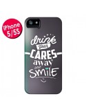 Coque iPhone 5/5S et SE Drink Gris - Javier Martinez