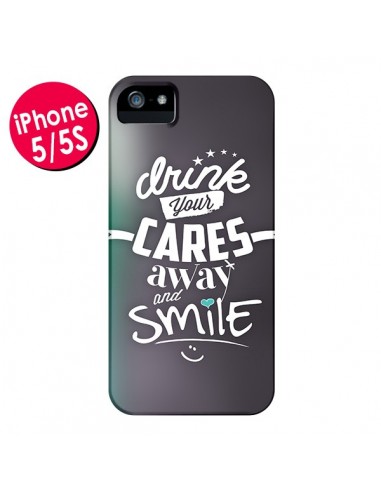 Coque Drink Gris pour iPhone 5 et 5S - Javier Martinez
