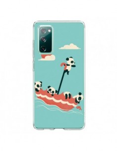 Coque Samsung Galaxy S20 Parapluie Flottant Panda - Jay...