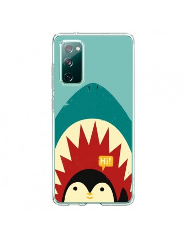 Coque Samsung Galaxy S20 Pingouin Requin - Jay Fleck