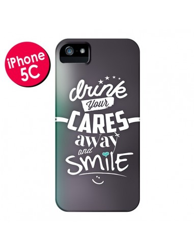 Coque Drink Gris pour iPhone 5C - Javier Martinez