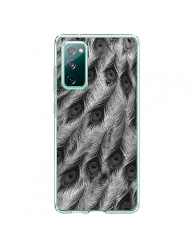 Coque Samsung Galaxy S20 Paon Robe - Jenny Liz Rome