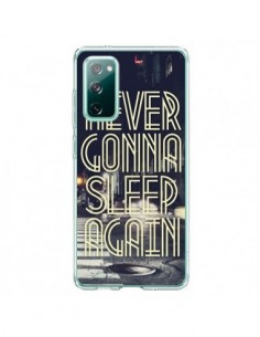 Coque Samsung Galaxy S20 Never Gonna Sleep New York City...