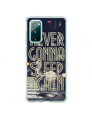 Coque Samsung Galaxy S20 Never Gonna Sleep New York City - Javier Martinez