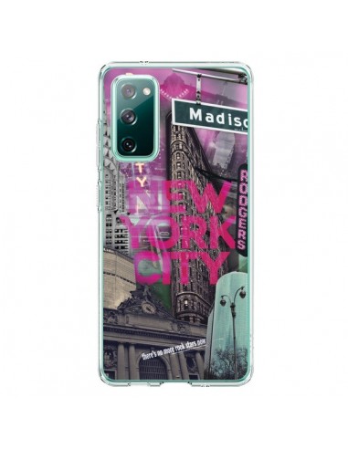 Coque Samsung Galaxy S20 New York City Rose - Javier Martinez