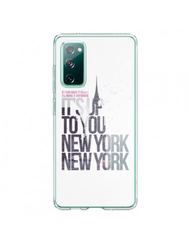 Coque Samsung Galaxy S20 Up To You New York City - Javier Martinez