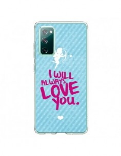 Coque Samsung Galaxy S20 I will always love you Cupidon -...