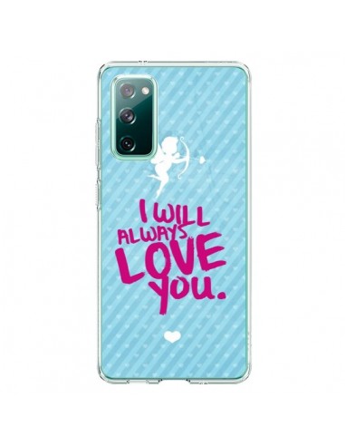 Coque Samsung Galaxy S20 I will always love you Cupidon - Javier Martinez