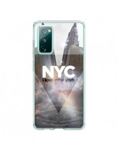 Coque Samsung Galaxy S20 I Love New York City Gris -...