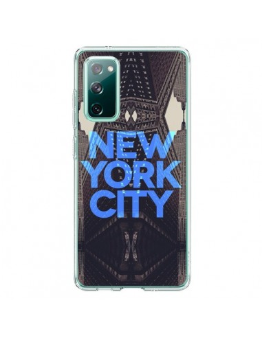Coque Samsung Galaxy S20 New York City Bleu - Javier Martinez