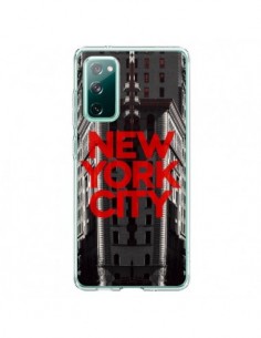 Coque Samsung Galaxy S20 New York City Rouge - Javier...