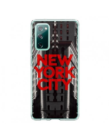 Coque Samsung Galaxy S20 New York City Rouge - Javier Martinez