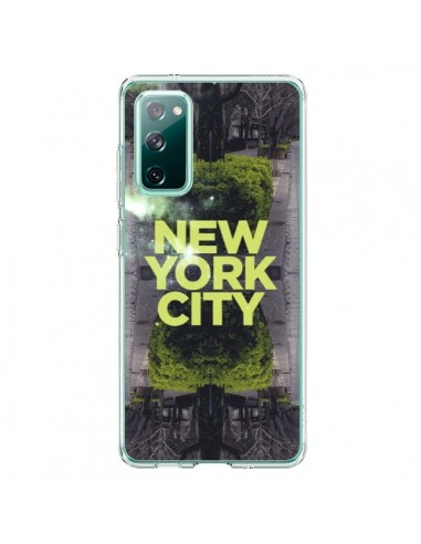 Coque Samsung Galaxy S20 New York City Vert - Javier Martinez