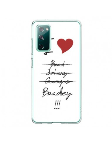 Coque Samsung Galaxy S20 I love Bradley Coeur Amour - Julien Martinez