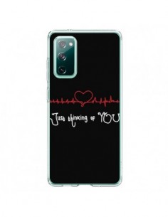 Coque Samsung Galaxy S20 Just Thinking of You Coeur Love...