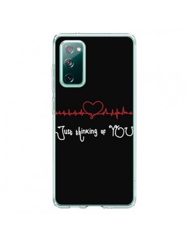 Coque Samsung Galaxy S20 Just Thinking of You Coeur Love Amour - Julien Martinez
