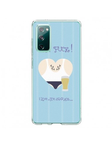 Coque Samsung Galaxy S20 Homme Man Fuck Love Coeur Amour - Julien Martinez