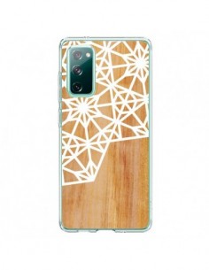 Coque Samsung Galaxy S20 Frozen Stars Etoile Bois Azteque...