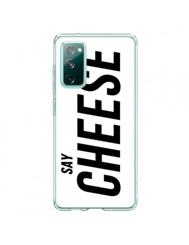 Coque Samsung Galaxy S20 Say Cheese Smile Blanc - Jonathan Perez
