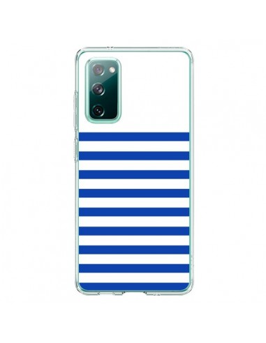 Coque Samsung Galaxy S20 Mariniere Bleu - Jonathan Perez