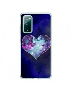 Coque Samsung Galaxy S20 Nebula Heart Coeur Galaxie -...