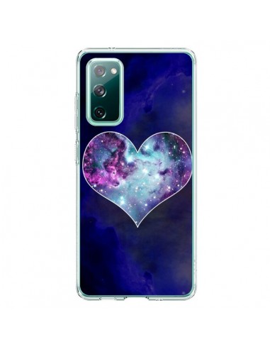 Coque Samsung Galaxy S20 Nebula Heart Coeur Galaxie - Jonathan Perez