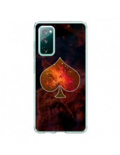Coque Samsung Galaxy S20 Nebula Spade Pique Galaxie -...
