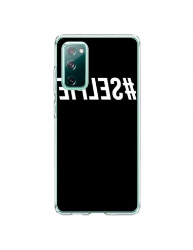 Coque Samsung Galaxy S20 Hashtag Selfie Blanc Inversé - Jonathan Perez