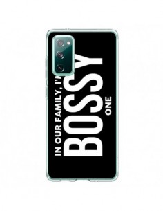 Coque Samsung Galaxy S20 In our family i'm the Bossy one...