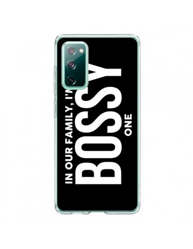 Coque Samsung Galaxy S20 In our family i'm the Bossy one - Jonathan Perez