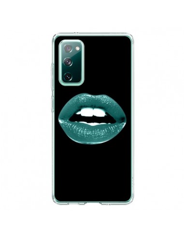 Coque Samsung Galaxy S20 Lèvres Bleues - Jonathan Perez