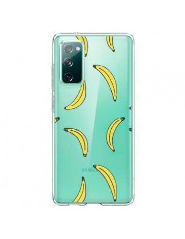 Coque Samsung Galaxy S20 Bananes Bananas Fruit Transparente - Dricia Do
