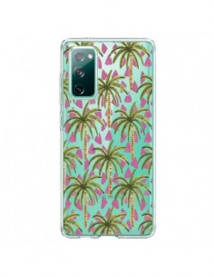 Coque Samsung Galaxy S20 Palmier Palmtree Transparente -...