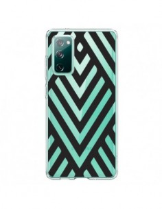 Coque Samsung Galaxy S20 Geometric Azteque Noir...