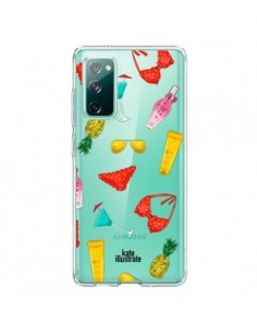 Coque Samsung Galaxy S20 Summer Essentials Ete Essentiel...