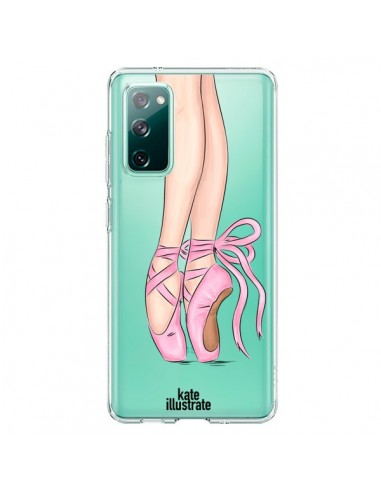 Coque Samsung Galaxy S20 Ballerina Ballerine Danse Transparente - kateillustrate