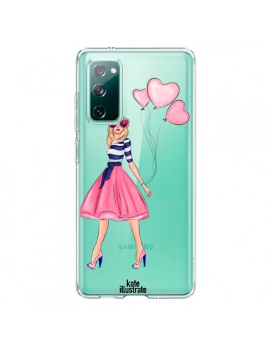 Coque Samsung Galaxy S20 Legally Blonde Love Transparente - kateillustrate