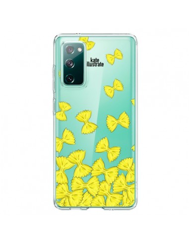 Coque Samsung Galaxy S20 Italian Pasta Pates Italiennes Transparente - kateillustrate